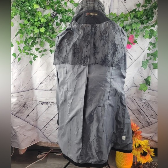 KESSLEY Wool Blend Trench Coat - Picture 7 of 10